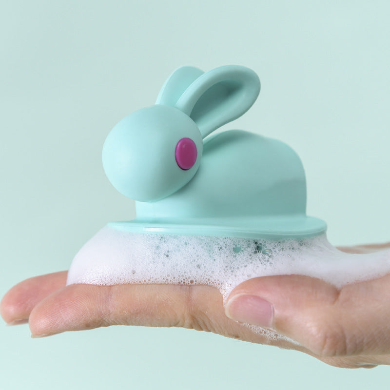 Weiche Gummi-Shampoo-Bürste zur Kopfhautmassage für Kinder