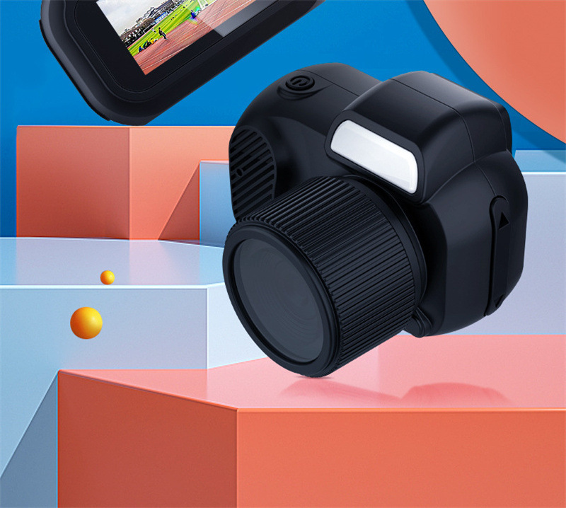 Kompakte 1080p HD Retro-Minikamera – Das perfekte Geschenk im Taschenformat für jeden Anlass!